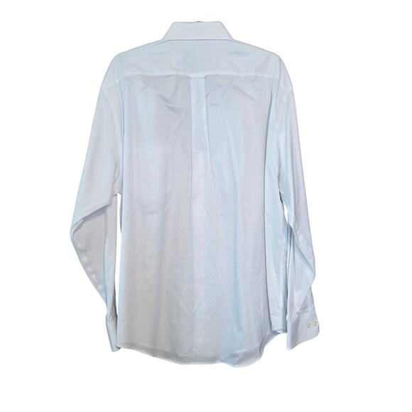 Pronto Uomo White dress shirt sz 17.5, 34/35 100% Cotton - Picture 4 of 8